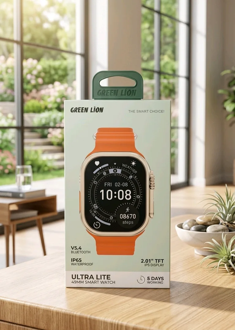 ساعة ذكية من نوع Green Lion Ultra Lite