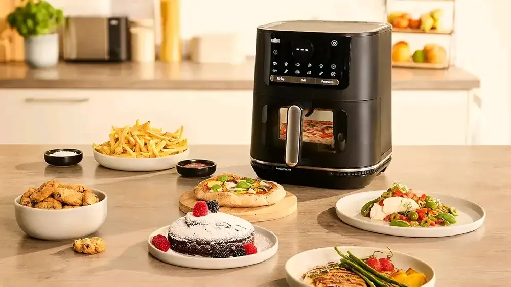 قلاية هوائية وفرن وشواية BRAUN