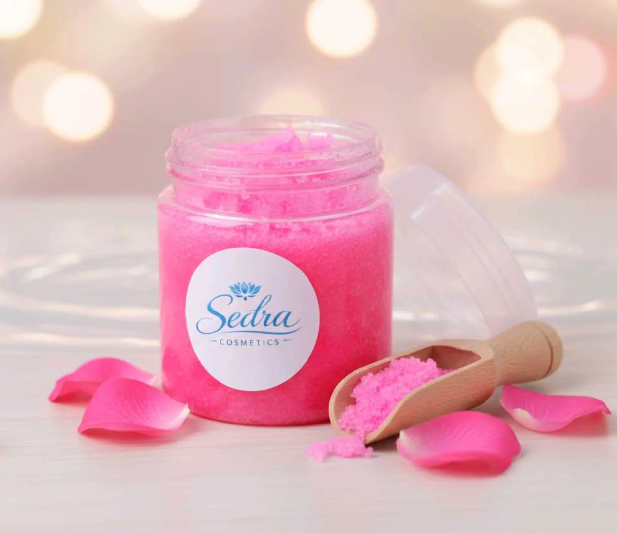 pink Body Sugar Scrub