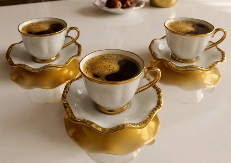 طقم فناجين قهوة 