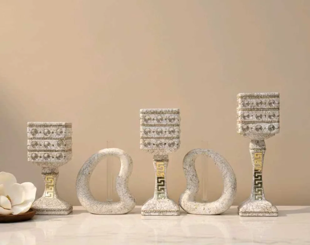 طقم شمعدان 