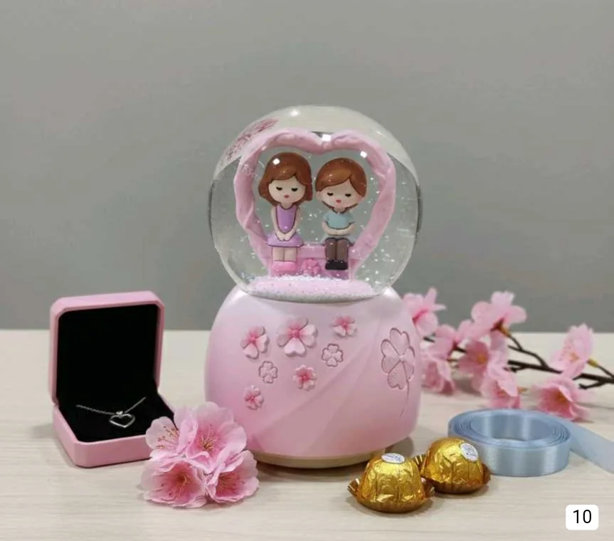 كرة ثلجية مع مضخة حجم كبير 10