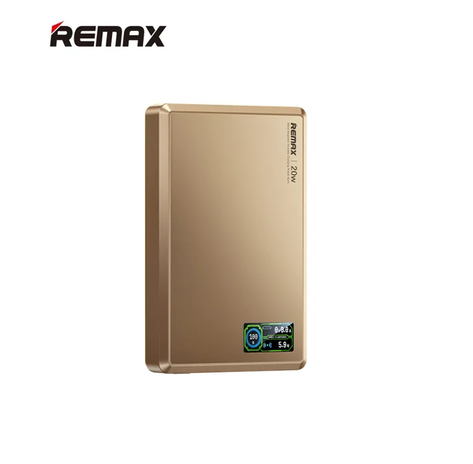 باور بنك PD20 بشاشة TFT زجاج مقوى وشحن لاسلكي مغناطيسي سريع remax
 2