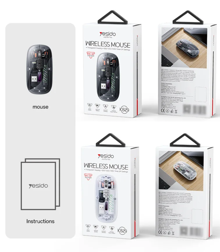 فأرة لاسلكية2.4G 2