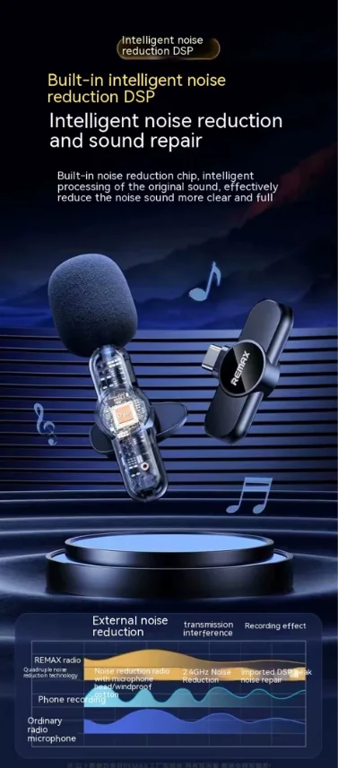 مايكروفون لاسلكيRyusic 2
