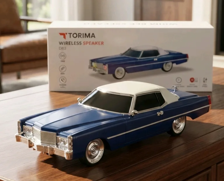 سماعة بلوتوث لاسلكية بتصميم سيارة كلاسيكية (Torima Wireless Speaker)