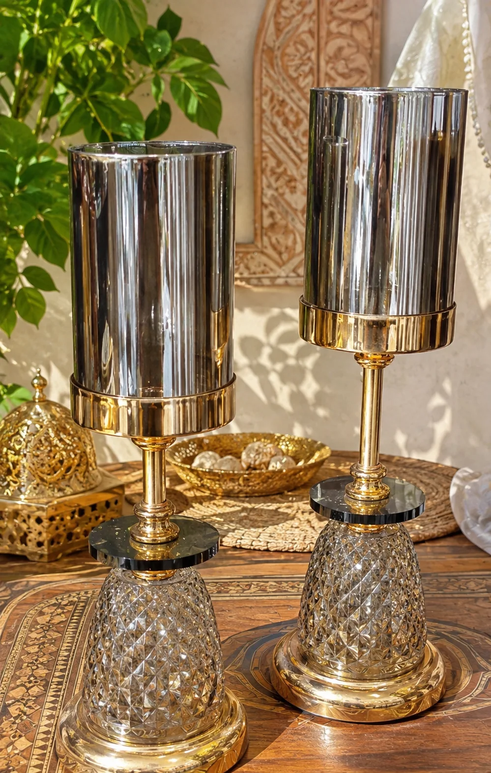 صمديات شمعدانات ديكور