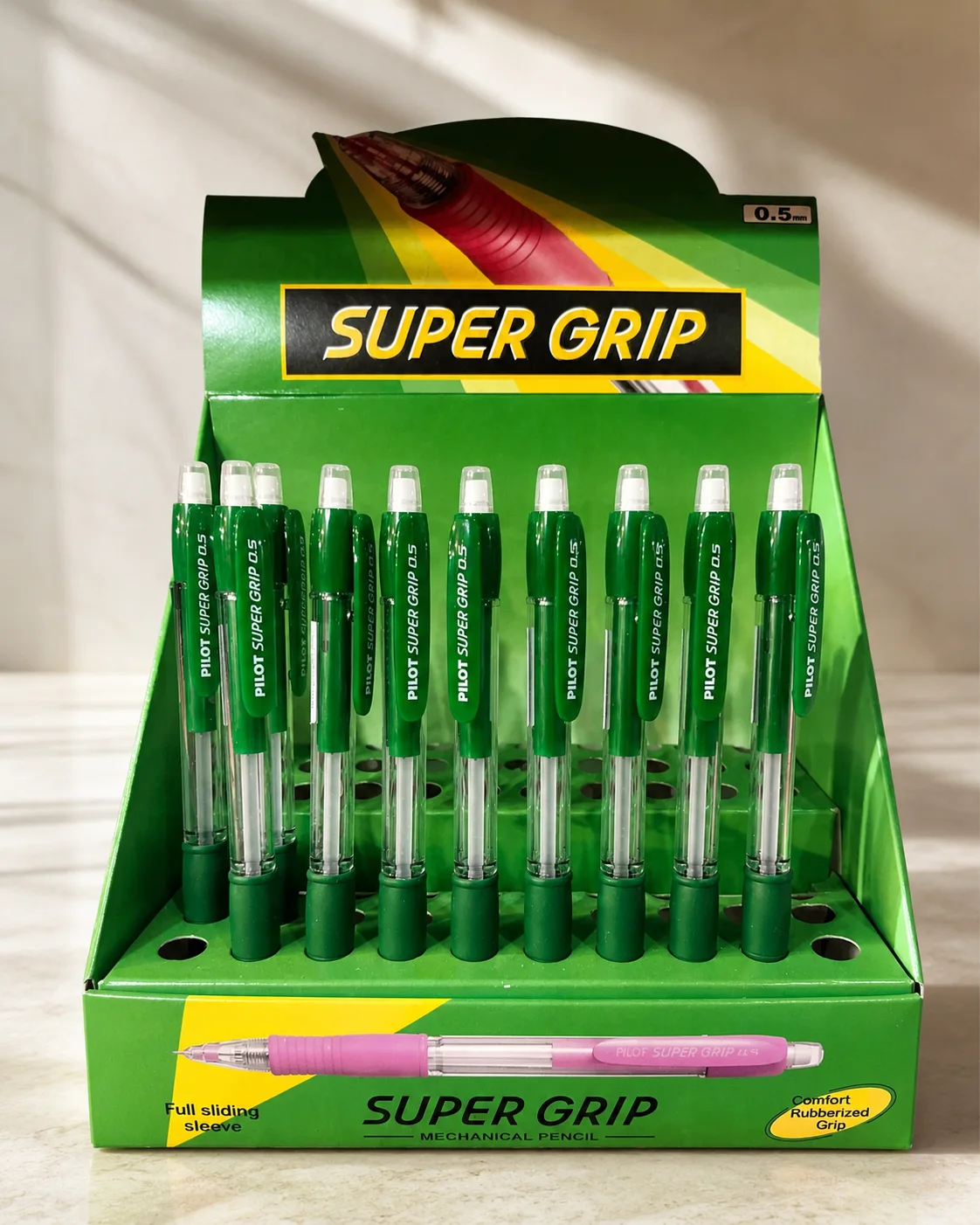قلم رصاص ميكانيكي Pilot Super Grip 0.5 mm