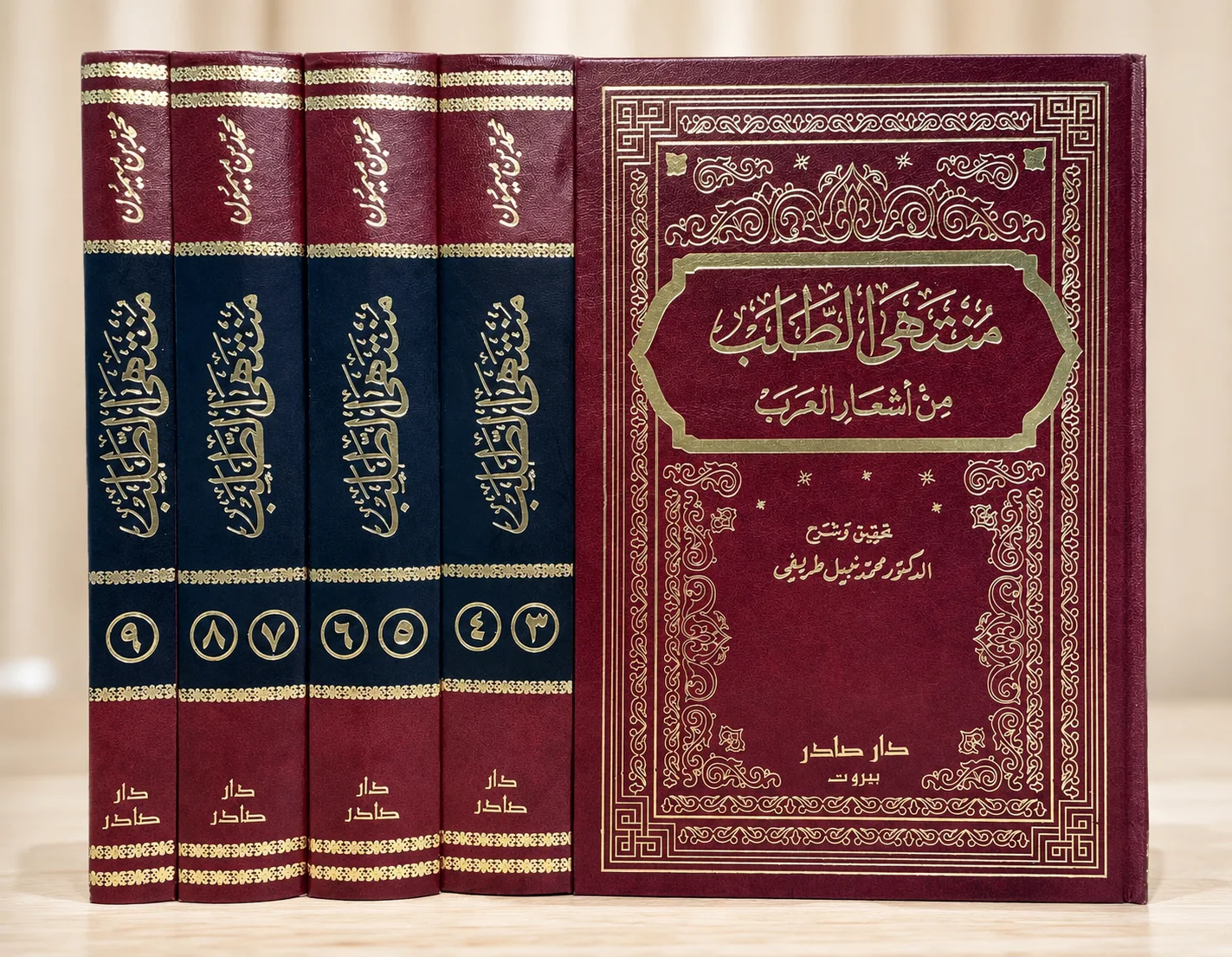كتاب "مُنْتَهَى الطَّلَبِ مِنْ أَشْعَارِ الْعَرَبِ"، 