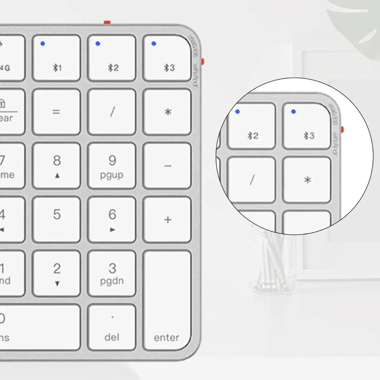 لوحة مفاتيح كيبورد لاسلكية Meetion 6