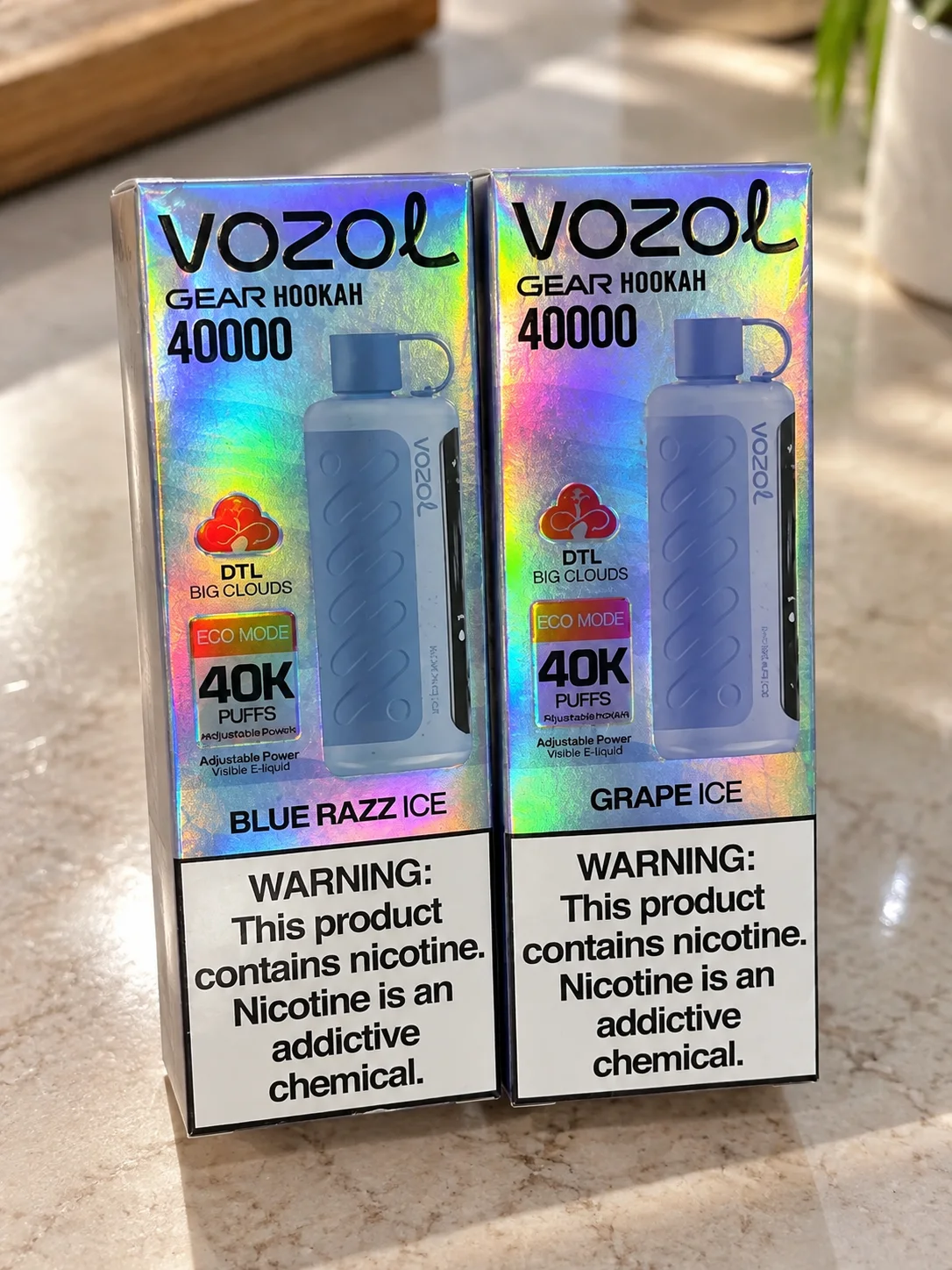 أركيلة الكترونية Vozol Gear Hookah 40000