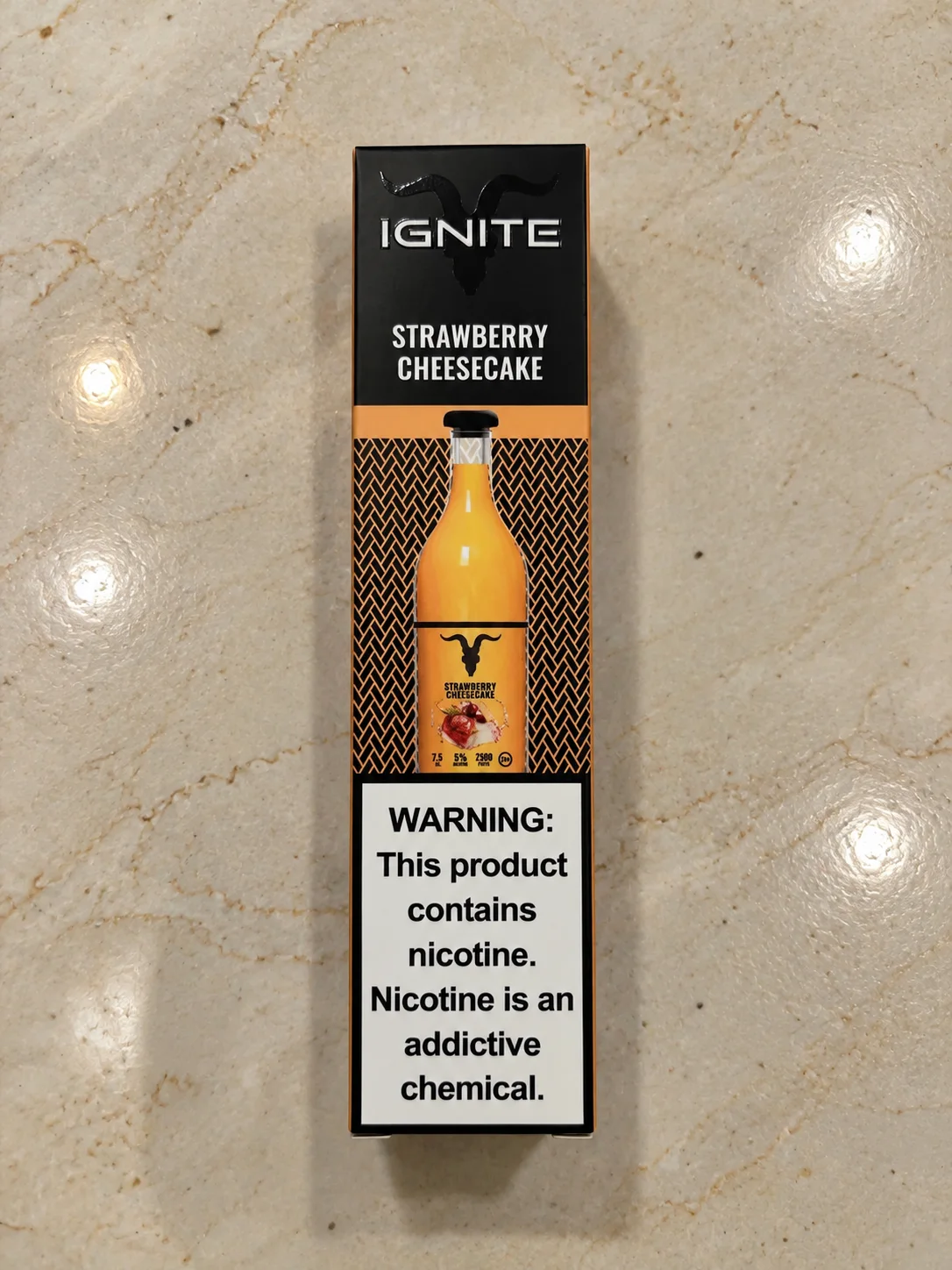 أركيلة الكترونية  للاستخدام المرة الواحدة Ignite 5