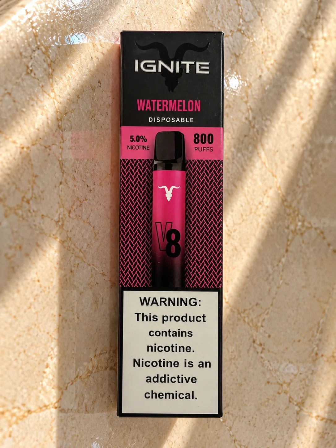 أركيلة الكترونية واستخدام مرة واحدة IGNITE 3