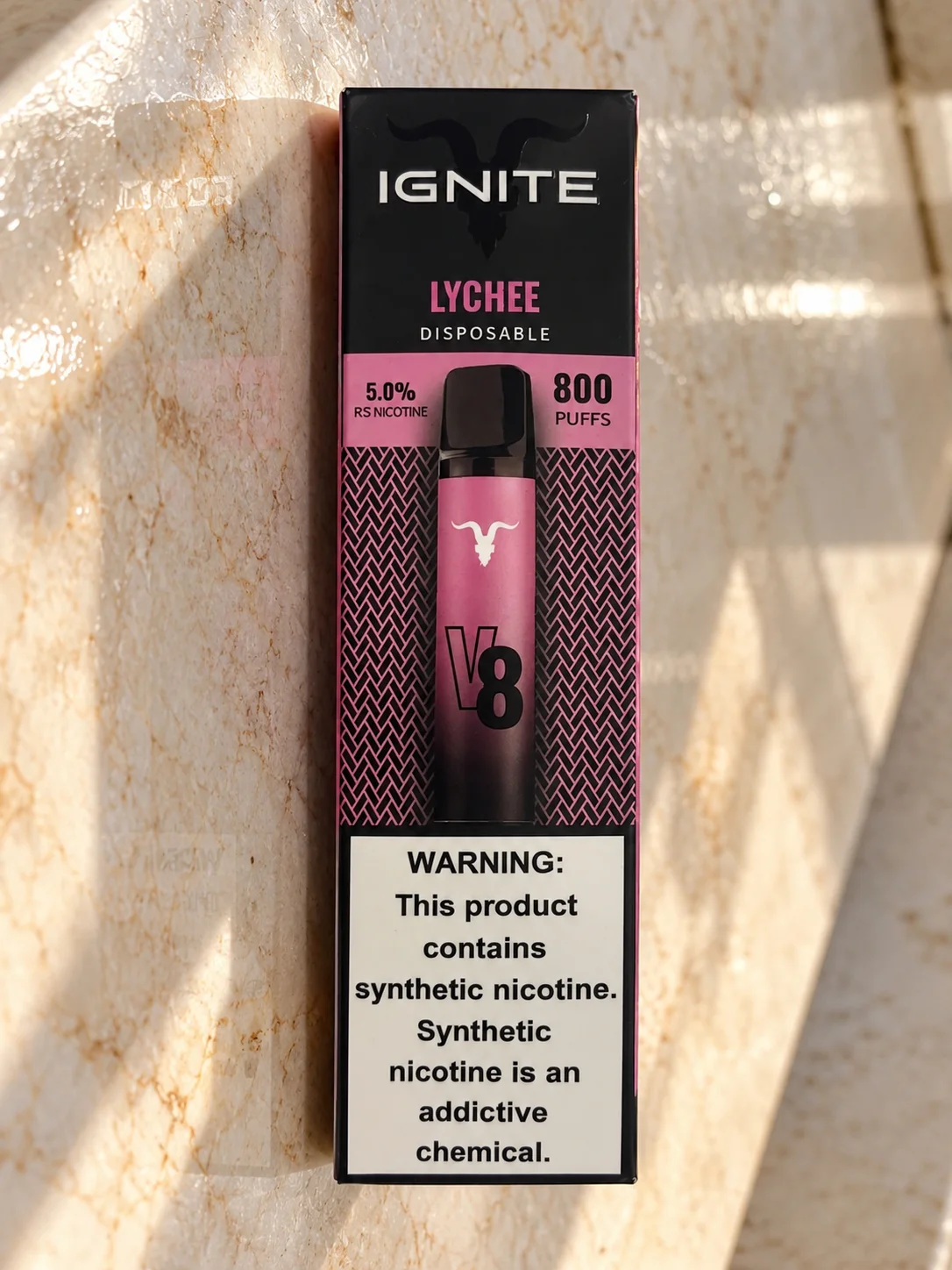 أركيلة الكترونية واستخدام مرة واحدة IGNITE