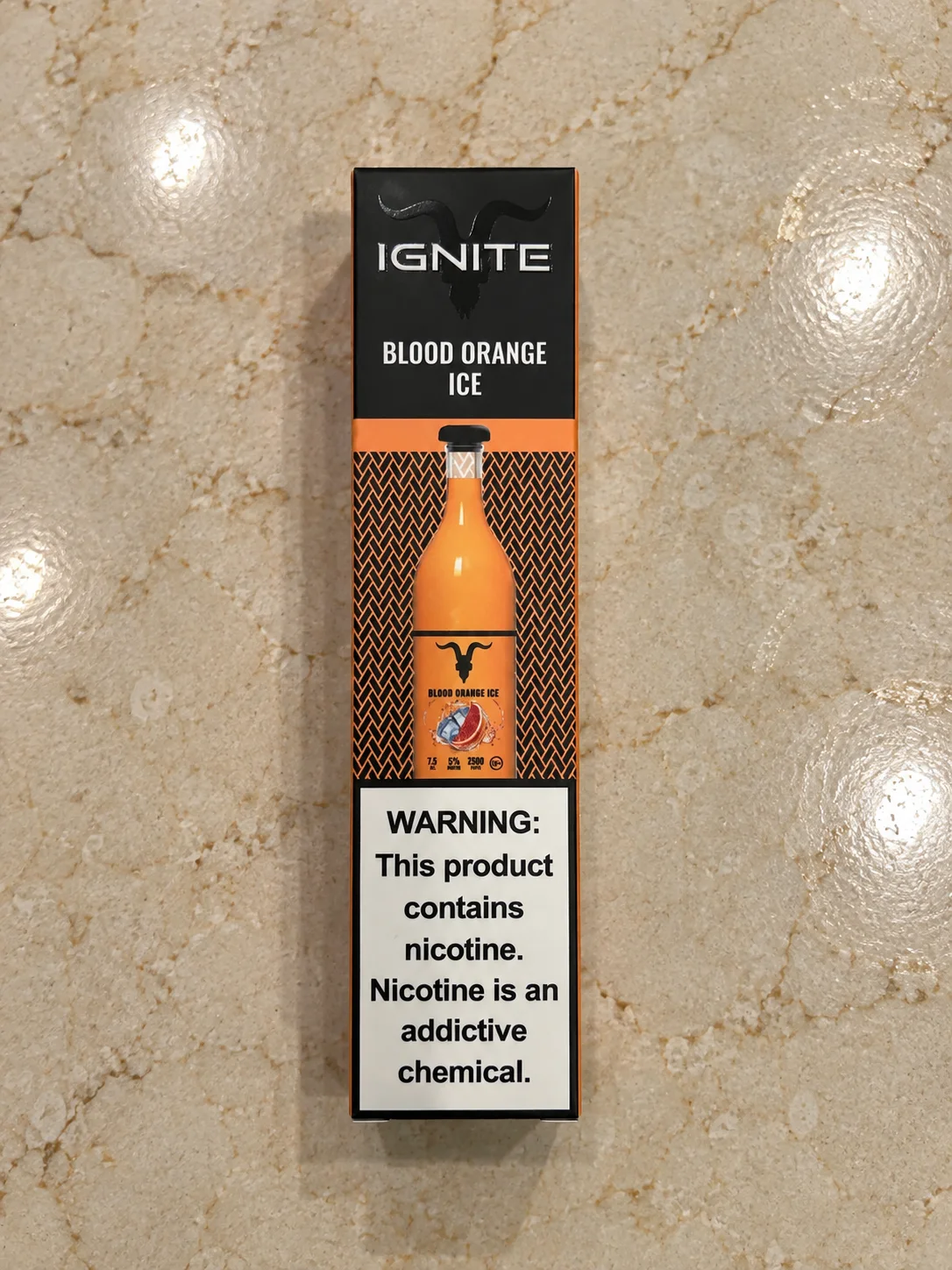 أركيلة الكترونية  للاستخدام المرة الواحدة Ignite 4