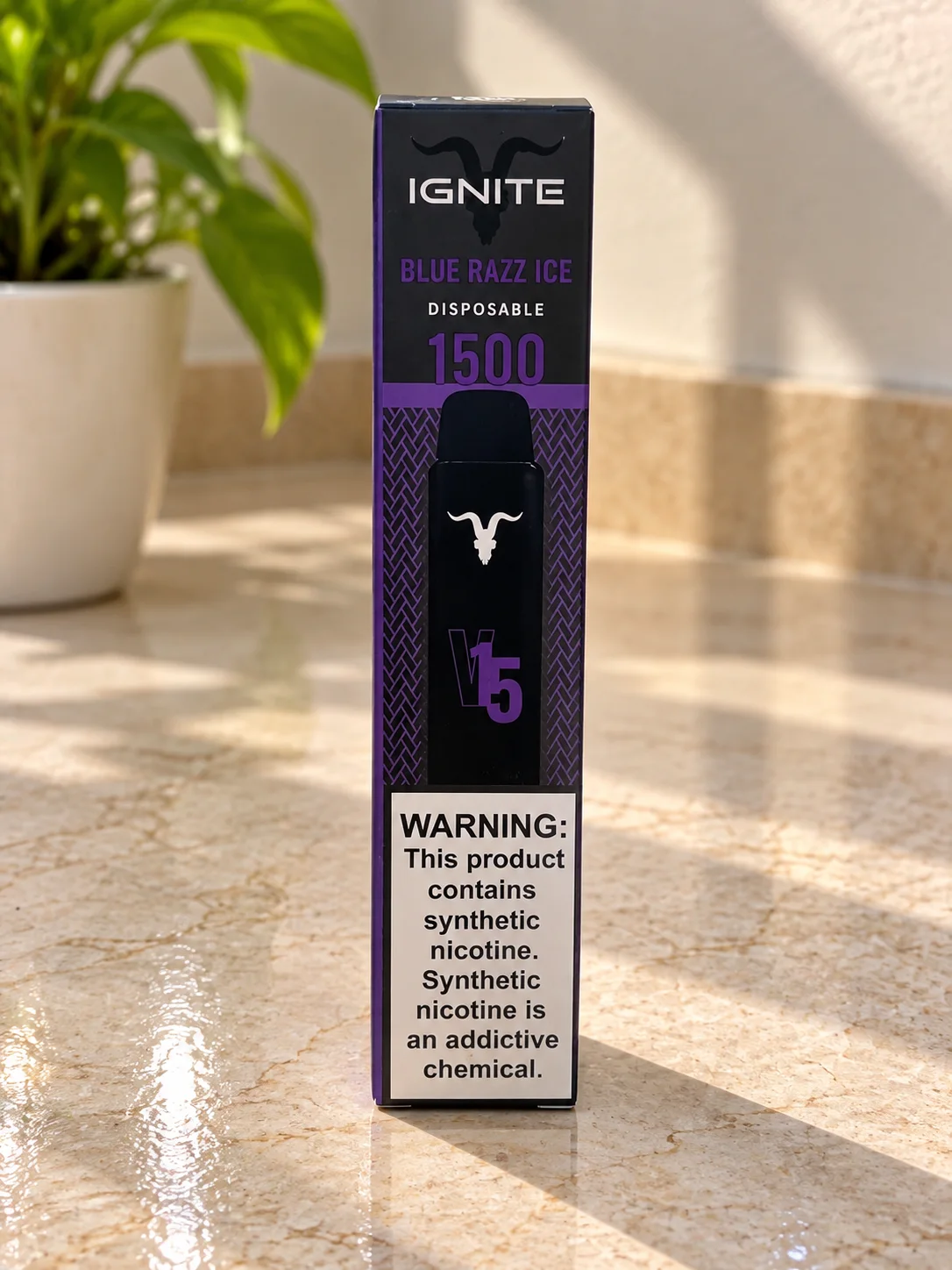 أركيلة الكترونية للاستخدام المرة IGNITE