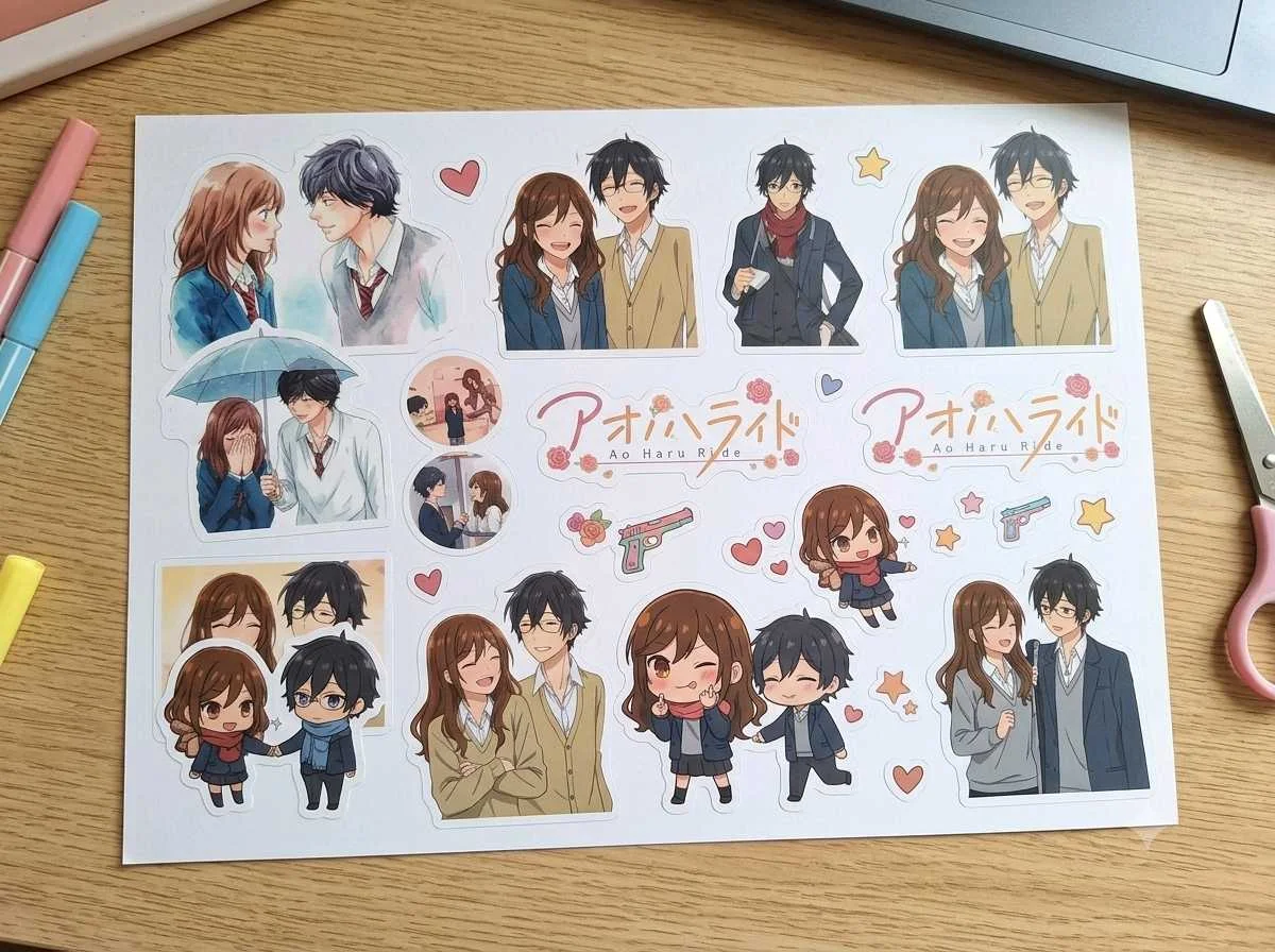 ملصقات انمي 6