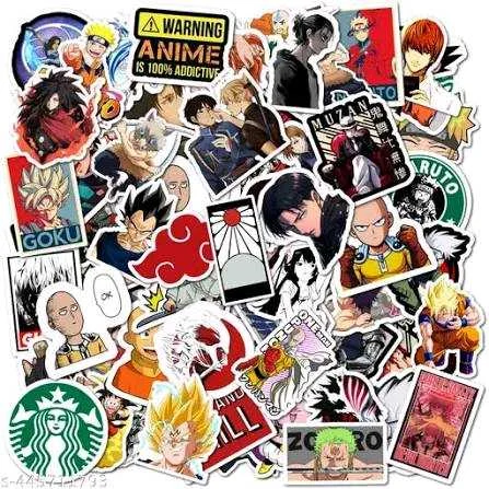ملصقات انمي