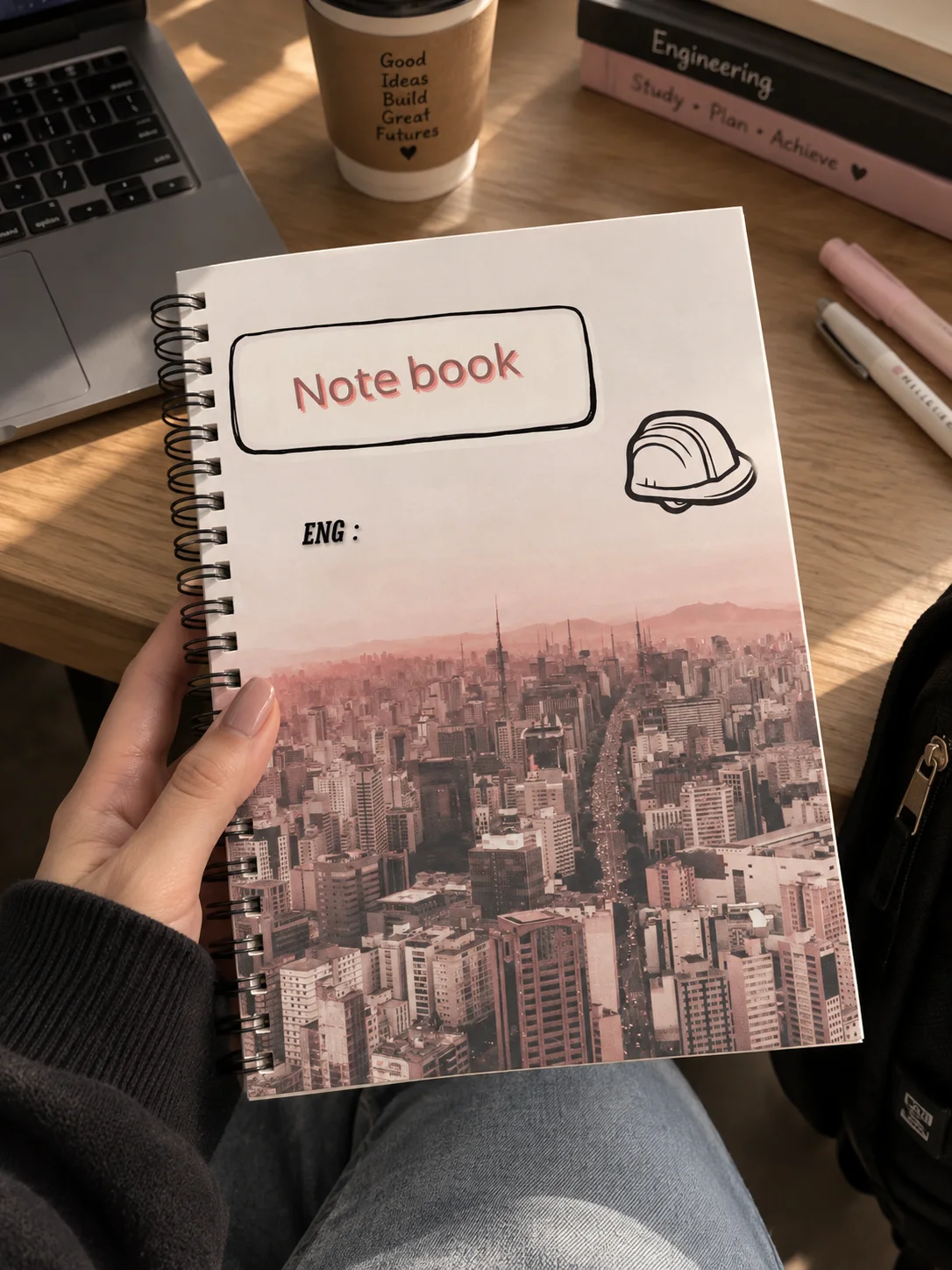 دفتر Note book جامعي A5 2