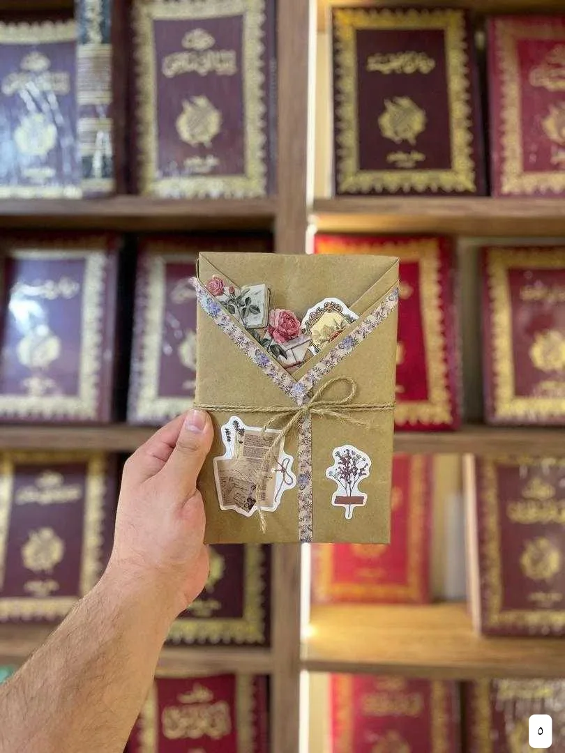 تغليف وتزيين الكتب 5