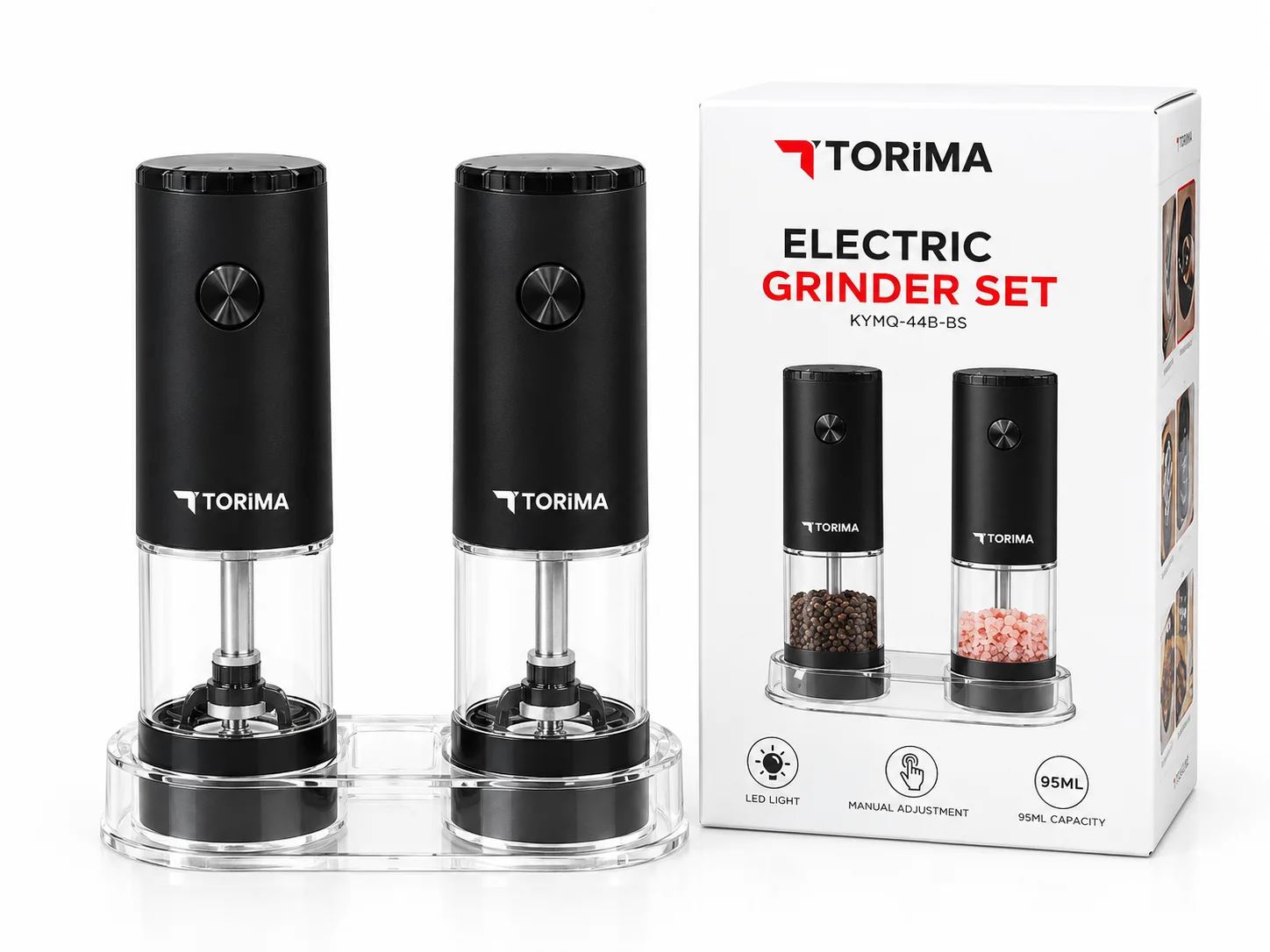 طقم مطاحن كهربائية من شركة Torima