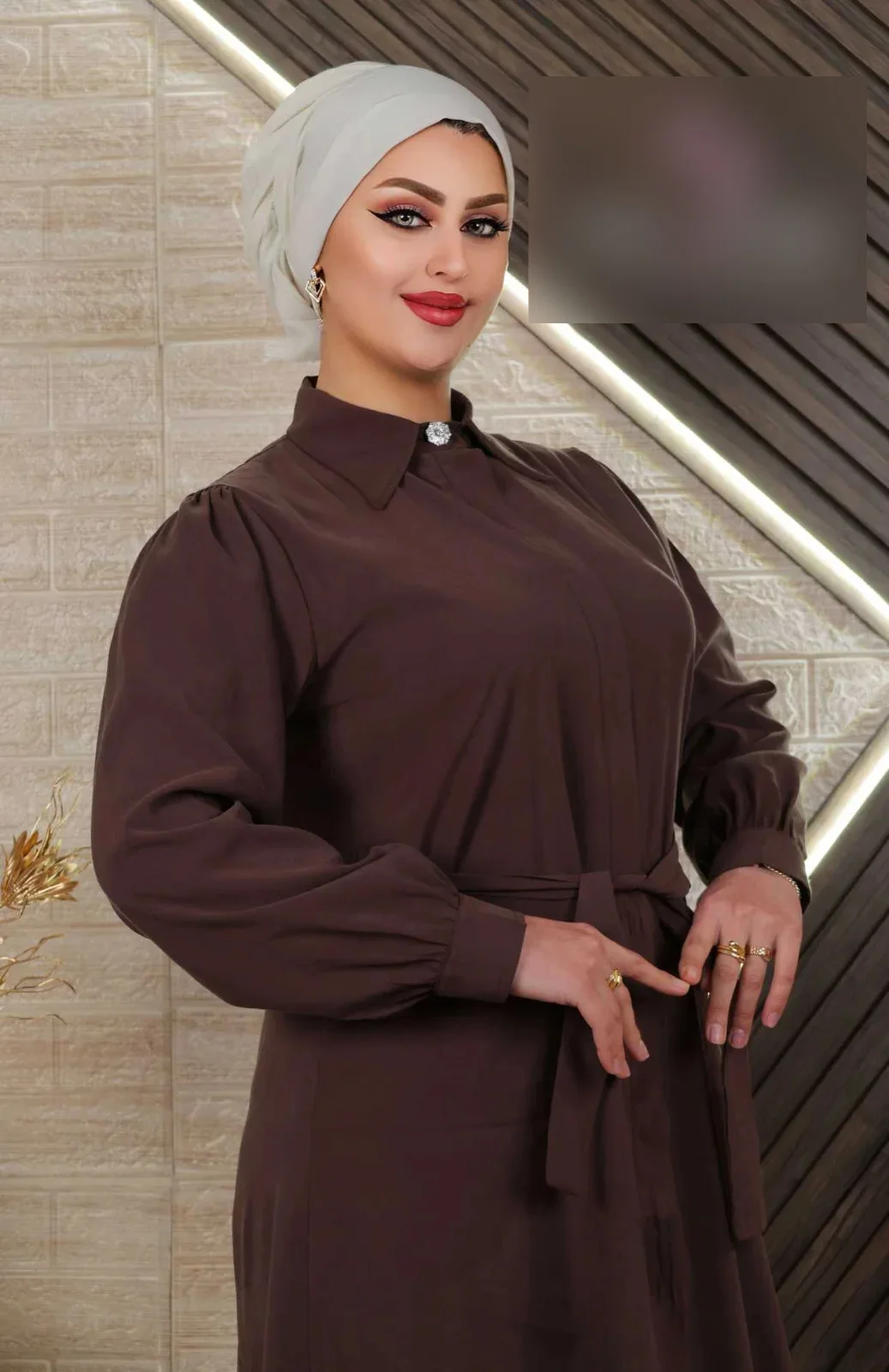 طقم شرعي صيفي كريب طويل 4