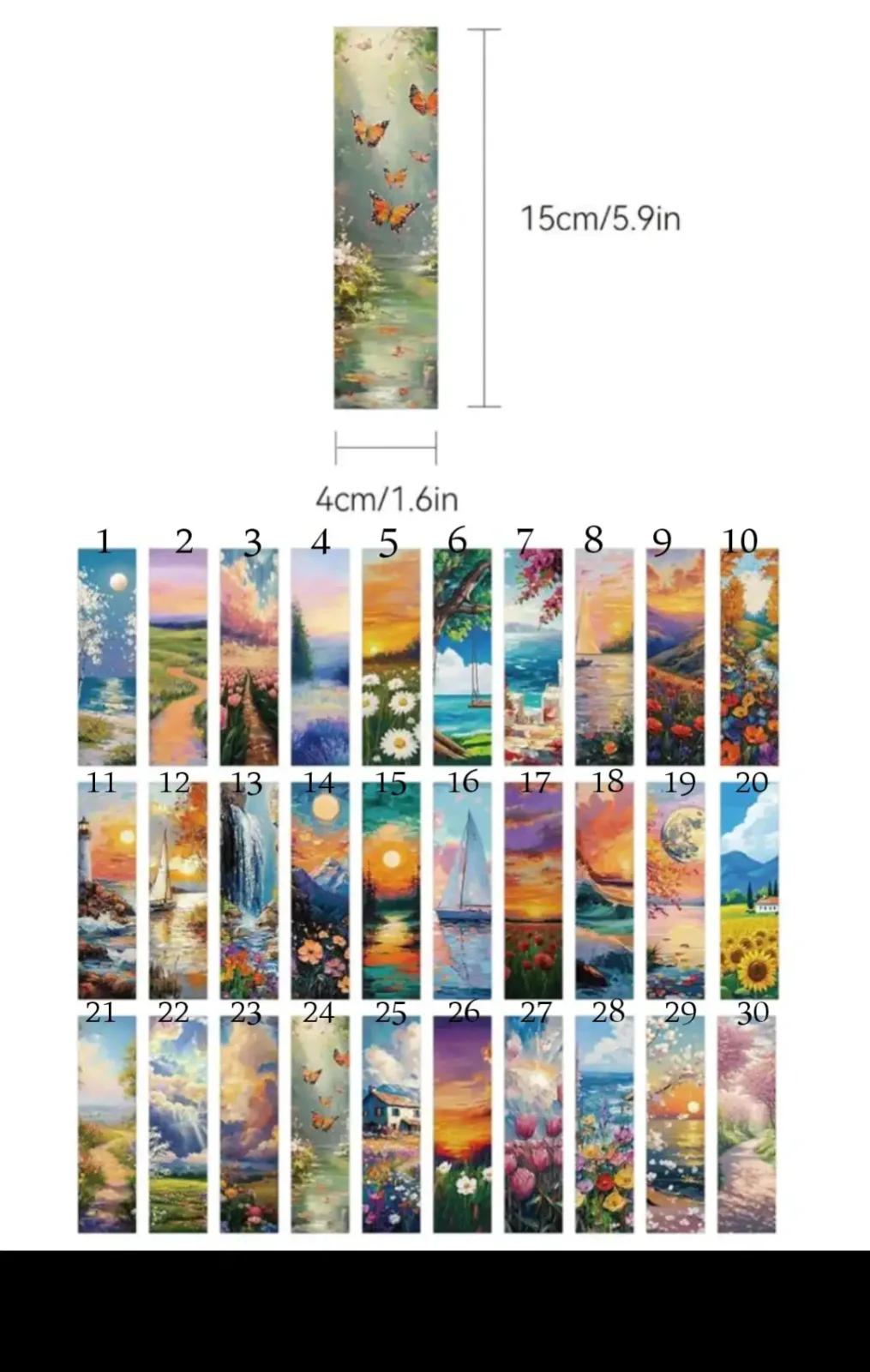 فاصل كتب كرتون 2
