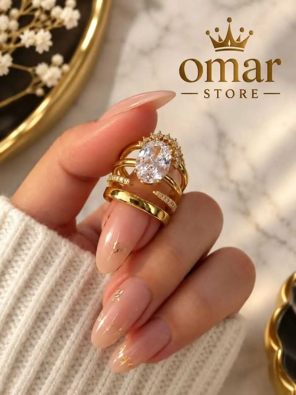 طقم خواتم 8