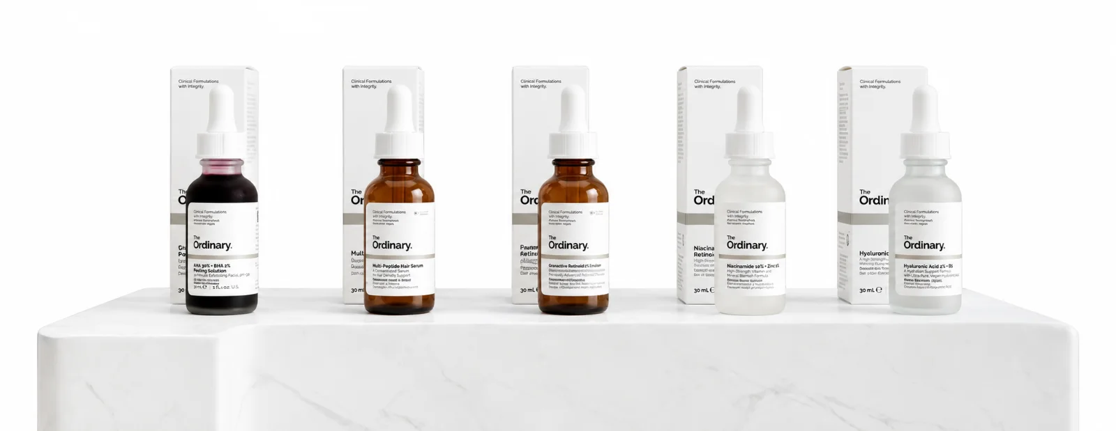 سيرومات العناية بالبشرة والشعر The Ordinary