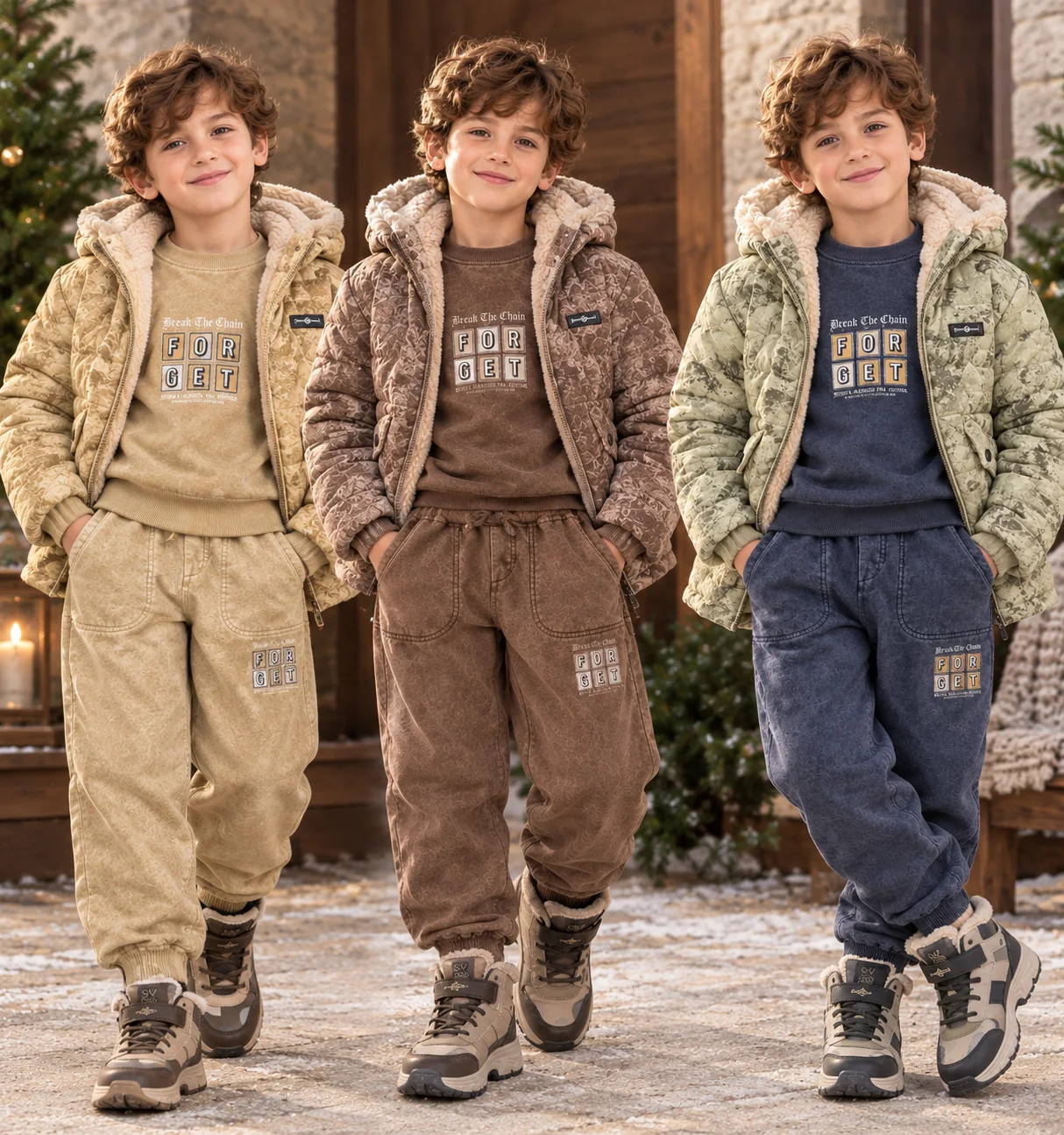 بيجامة وجاكيت شتوي فليس كحت