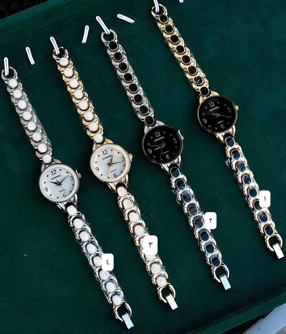 ساعة يد دستبندي Chanel. 2