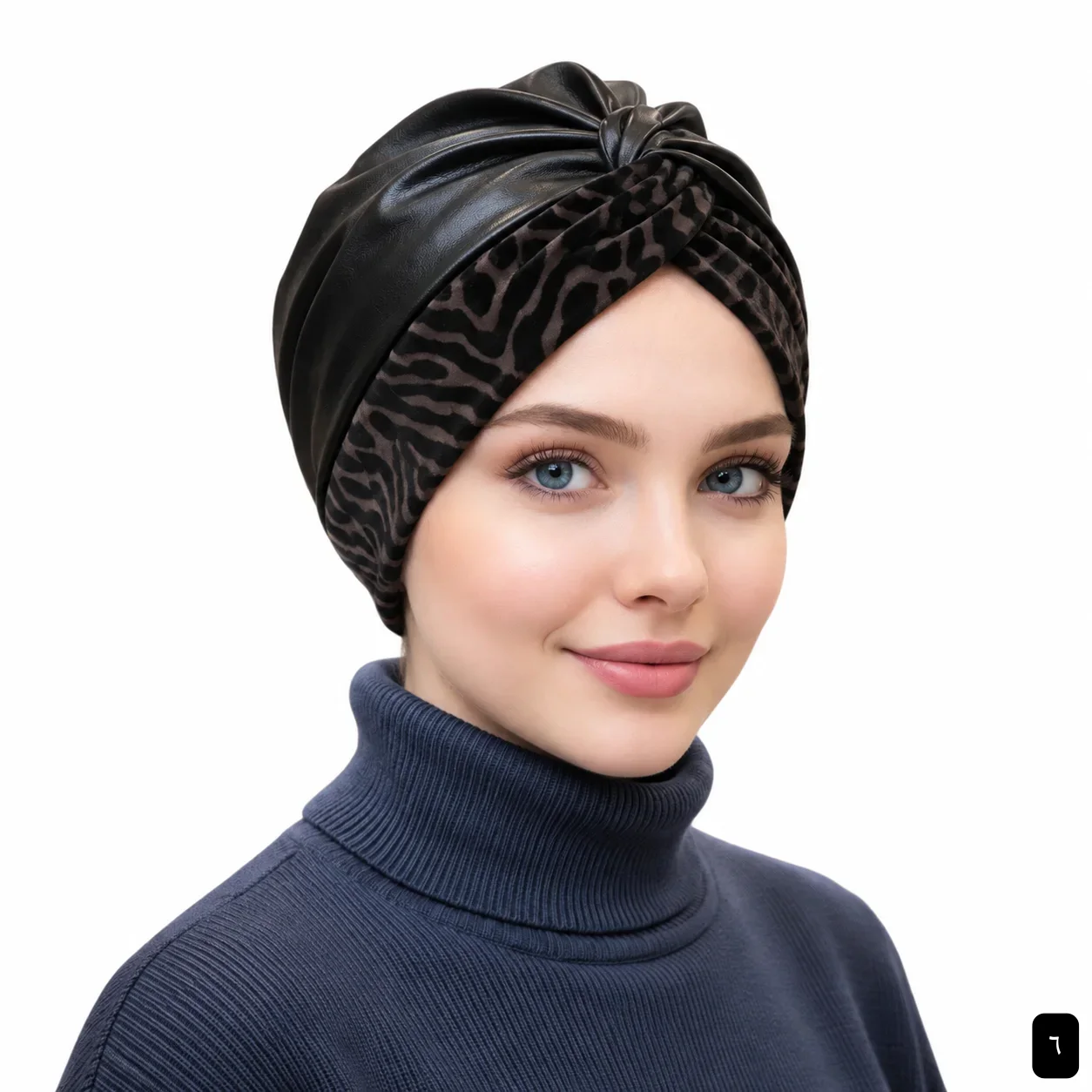 طاقية توربان جلد  6