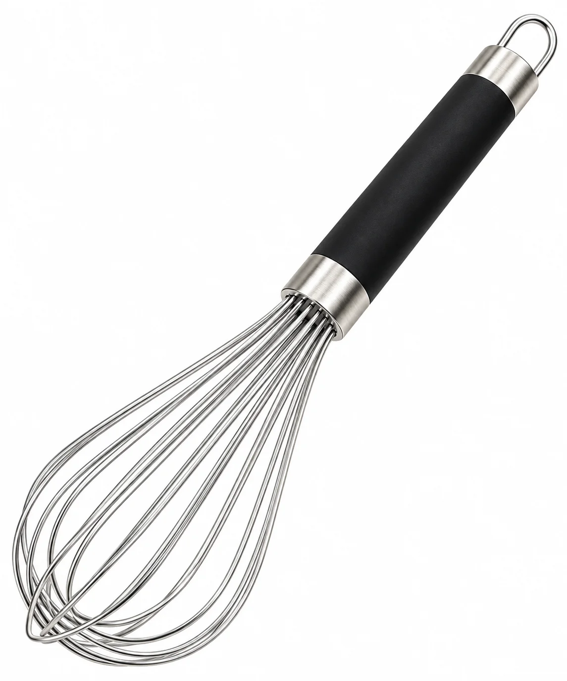 مضرب بيض كروم يد اسود 12انش MR-4074