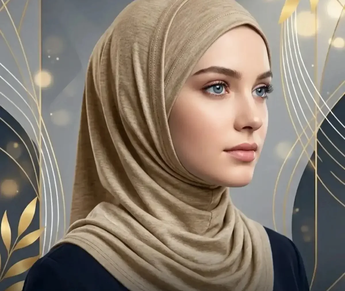 حجاب قطعتين انكورا شتوي 2