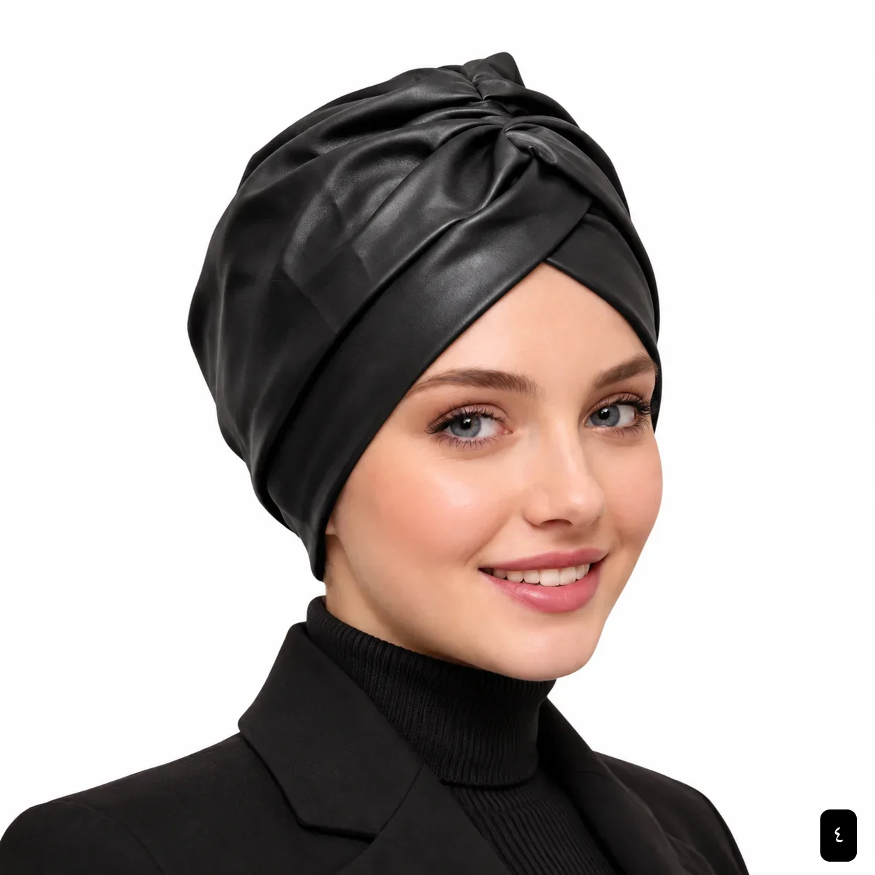 طاقية توربان جلد  4